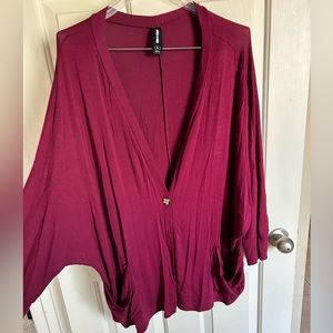 Women's Burgundy Sweater